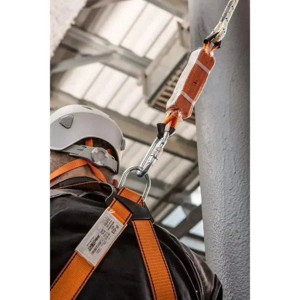 Kit pentru lucrul la inaltime cu ham P 01S, centura de siguranta 2 m, geanta, M-XL, NEO - imagine 2
