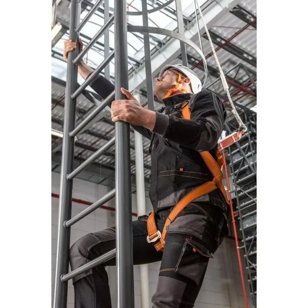 Kit pentru lucrul la inaltime cu ham P 01S, centura de siguranta 2 m, geanta, M-XL, NEO - imagine 5