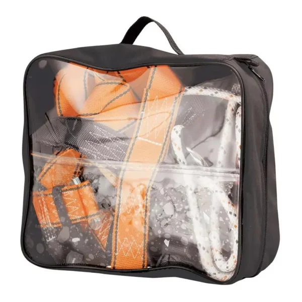 Kit pentru lucrul la inaltime cu ham P 05, centura de siguranta 2 m, amortizor, geanta, M-XL, NEO - imagine 18