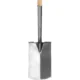 Harlet, cazma, drept, inox, coada lemn, 55x18x118 cm, Strend Pro Premium - imagine 2