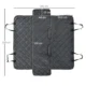 Husa bancheta auto pentru protectie si transport caini, catifea si bumbac, gri, 165x145 cm - imagine 8