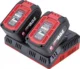Incarcator dublu rapid, 2 acumulatori, 20 V Li-ion, Worcraft - imagine 4