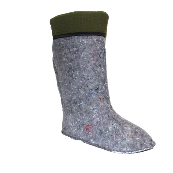 Cizme de cauciuc EVA, pentru pescuit/vanat cu captuseala, verde kaki, marimea 46, Jose Amorales - imagine 5