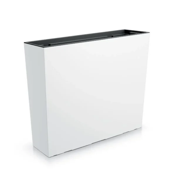 Set 2 jardiniere decorative, Urbi Case, alb, 58x18x49.8 cm - imagine 7