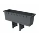 Jardiniera decorativa, alb, 77x23.5x40.6 cm, 27 L, Urbi Case M - imagine 2