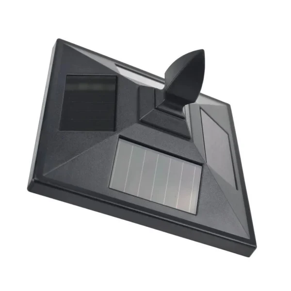 Lampa solara tip felinar pentru gradina, 1 LED, 18x18x160 cm - imagine 5