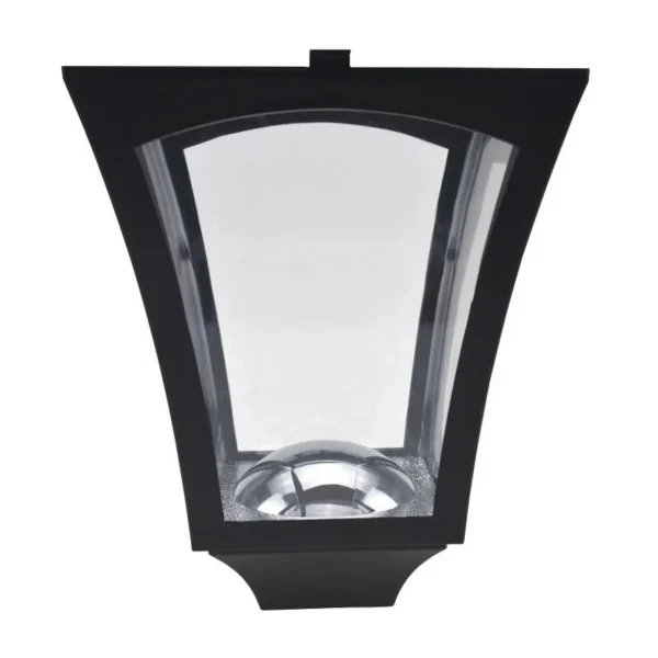 Lampa solara tip felinar pentru gradina, 1 LED, 18x18x160 cm - imagine 4