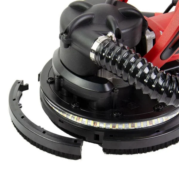 Masina de slefuit pereti/tavan, cap flexibil, cu LED-uri, 900 W, 215 mm, Worcraft - imagine 5