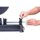 Masina debitat metale de masa, banc, 2300 W, 355x254 mm, Worcraft - imagine 4