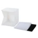 Mini studio foto, Verk Group, tip cort, 20 LED-uri, cu husa, USB, alb, 22x24x24 cm - imagine 5