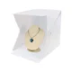 Mini studio foto, Verk Group, tip cort, 20 LED-uri, cu husa, USB, alb, 22x24x24 cm - imagine 7