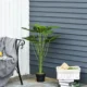 Planta artificiala, monstera cu ghiveci, verde, 85 cm - imagine 6