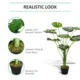 Planta artificiala, monstera cu ghiveci, verde, 85 cm - imagine 5