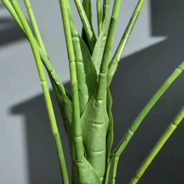 Planta artificiala, monstera cu ghiveci, verde, 85 cm - imagine 3