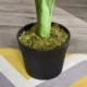 Planta artificiala, monstera cu ghiveci, verde, 85 cm - imagine 2