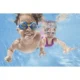 Ochelari inot, pentru copii, antiaburire, albastru, curea 29-45 cm, Bestway - imagine 2