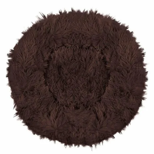 Culcus moale pentru caine/pisica, maro, 70 cm - imagine 2