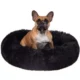 Culcus moale pentru caine/pisica, negru, 70 cm - imagine 2
