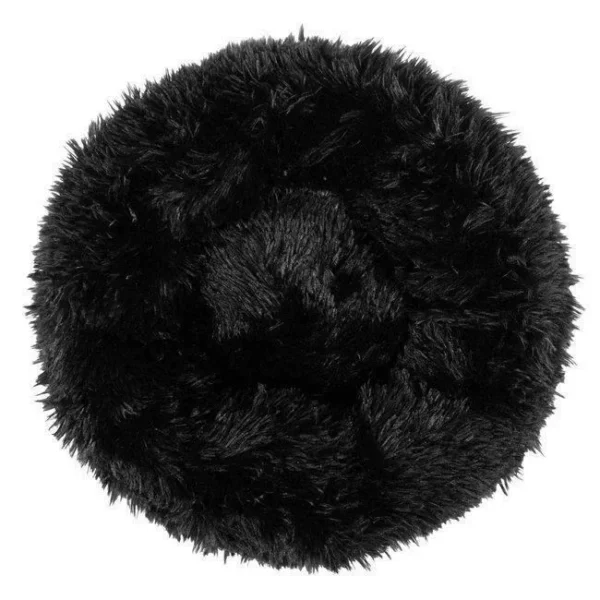 Culcus moale pentru caine/pisica, negru, 70 cm - imagine 3
