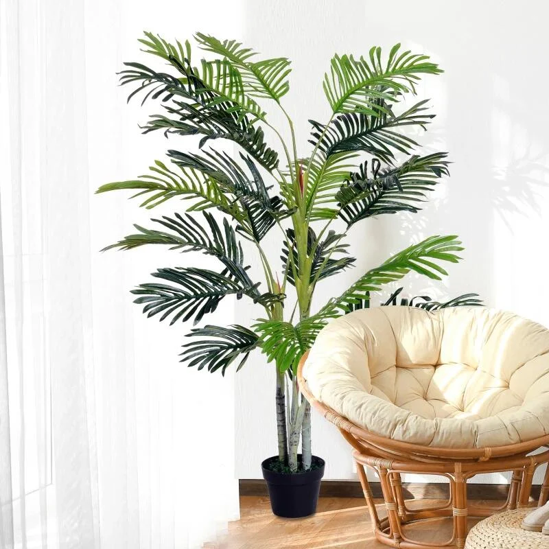 Planta artificiala, palmier cu ghiveci, verde, 150 cm 1 Planta artificiala, palmier cu ghiveci, verde, 150 cm