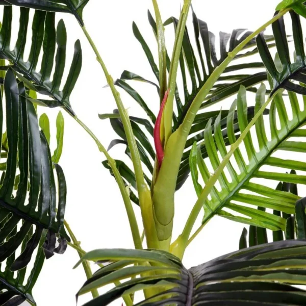 Planta artificiala, palmier cu ghiveci, verde, 150 cm - imagine 4
