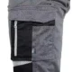 Pantaloni de lucru, bumbac, poliester, intariri genunchi, model Mix&Match, gri, marimea S/48, NEO - imagine 4