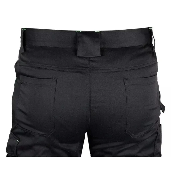 Pantaloni de lucru, bumbac, poliester, intariri genunchi, model Mix&Match, negru, marimea L/52 - imagine 4