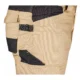 Pantaloni de lucru, poliester, bumbac, intariri genunchi, model Mix&Match, bej, marimea M/50, NEO - imagine 10