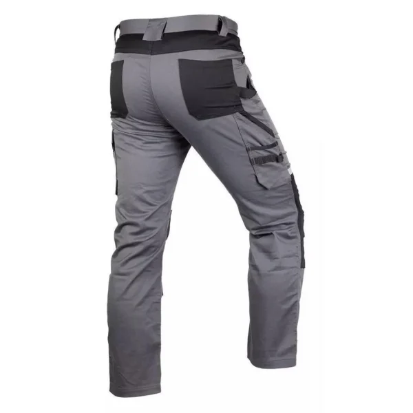 Pantaloni de lucru, bumbac, poliester, intariri genunchi, model Mix&Match, gri, marimea S/48, NEO - imagine 10