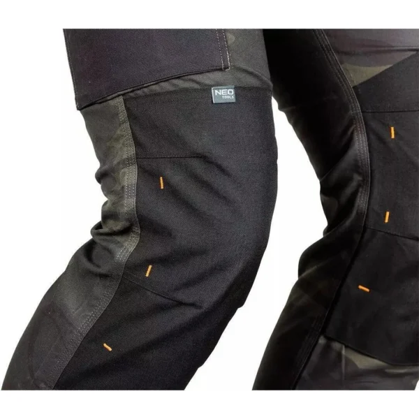 Pantaloni de lucru, poliester, bumbac, model Mix&Match, camuflaj verde inchis, marimea L/52 - imagine 5