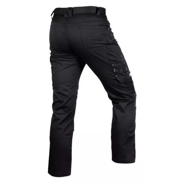 Pantaloni de lucru, bumbac, poliester, intariri genunchi, model Mix&Match, negru, marimea M/50 - imagine 9