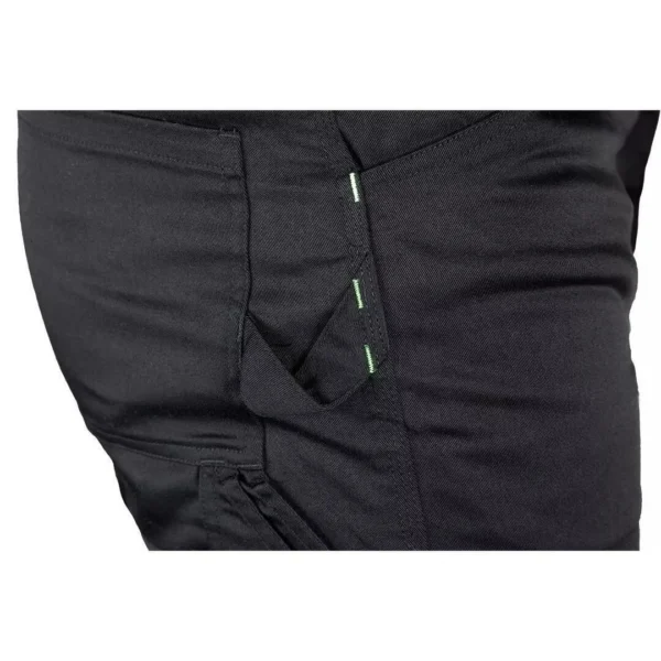 Pantaloni de lucru, bumbac, poliester, intariri genunchi, model Mix&Match, negru, marimea S/48 - imagine 8