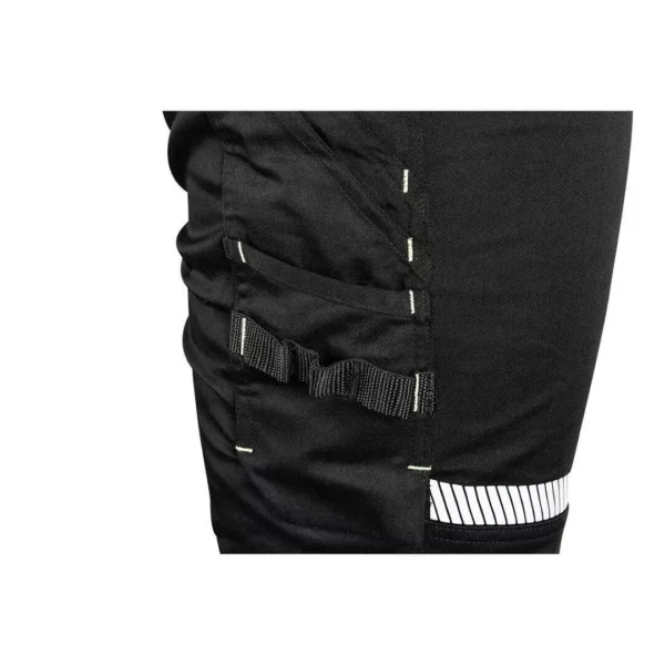 Pantaloni de lucru, reflectorizanti, negru si galben, model Hi-Vis, marimea L/52, NEO - imagine 4