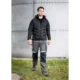Pantaloni de lucru, bumbac, poliester, intariri genunchi, model Mix&Match, gri, marimea M/50, NEO - imagine 7