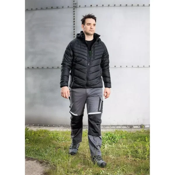 Pantaloni de lucru, bumbac, poliester, intariri genunchi, model Mix&Match, gri, marimea S/48, NEO - imagine 7