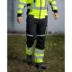 Pantaloni de lucru, reflectorizanti, negru si galben, model Hi-Vis, marimea L/52, NEO - imagine 2