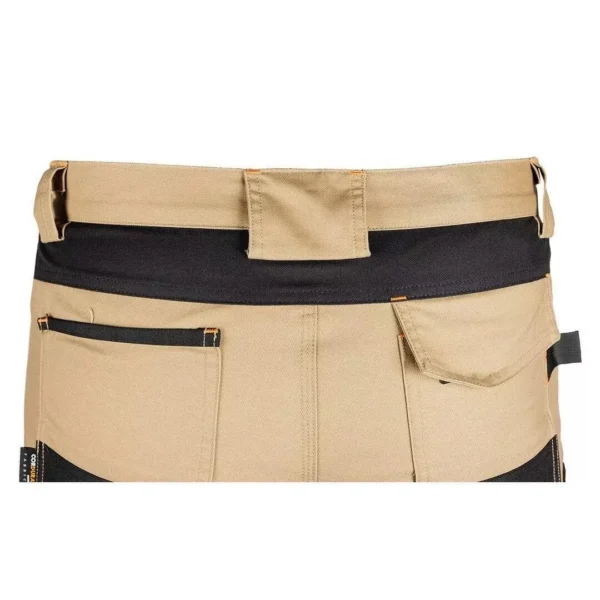 Pantaloni de lucru, poliester, bumbac, intariri genunchi, model Mix&Match, bej, marimea L/52, NEO - imagine 5