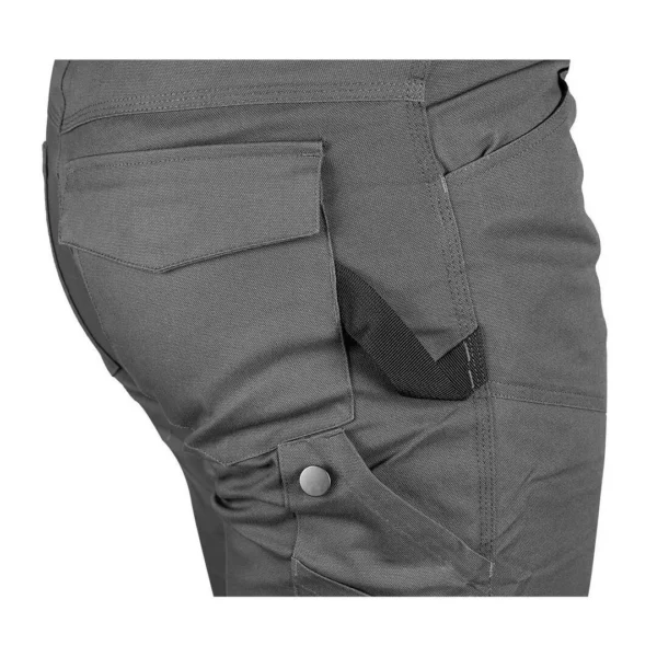 Pantaloni de lucru, bumbac si poliester, model Mix&Match, gri, marimea M/50, NEO - imagine 3