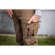 Pantaloni de lucru, bumbac si poliester, model Mix&Match, maro, marimea L/52, NEO - imagine 6