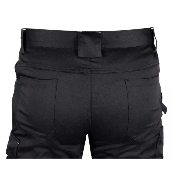 Pantaloni de lucru, bumbac, poliester, intariri genunchi, model Mix&Match, negru, marimea XXL/56 - imagine 8
