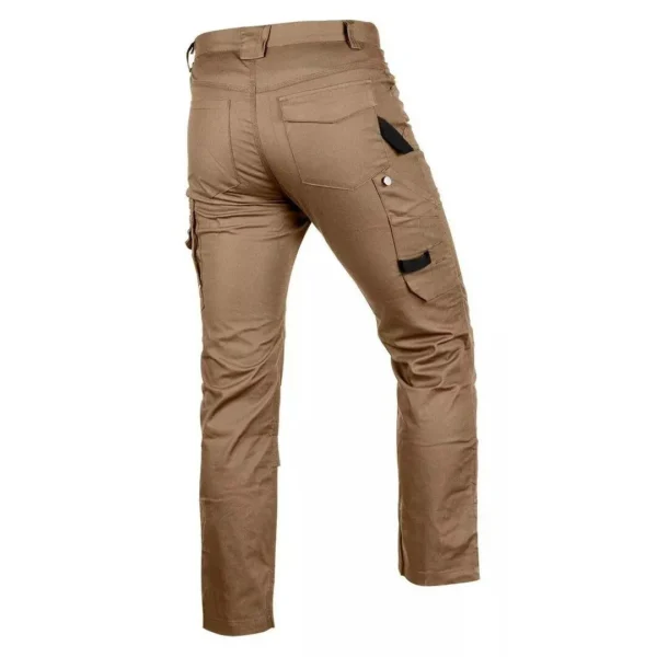Pantaloni de lucru, bumbac si poliester, model Mix&Match, maro, marimea XXL/56, NEO - imagine 9