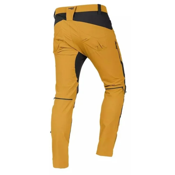 Pantaloni de lucru, elastici, nylon, model Outdoor, galben mustar, marimea L/52, NEO - imagine 2