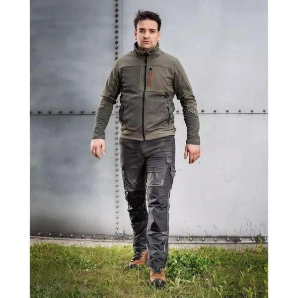 Pantaloni de lucru, poliester, bumbac, model Mix&Match, camuflaj verde inchis, marimea S/48 - imagine 5