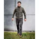 Pantaloni de lucru, poliester, bumbac, model Mix&Match, camuflaj verde inchis, marimea S/48 - imagine 5