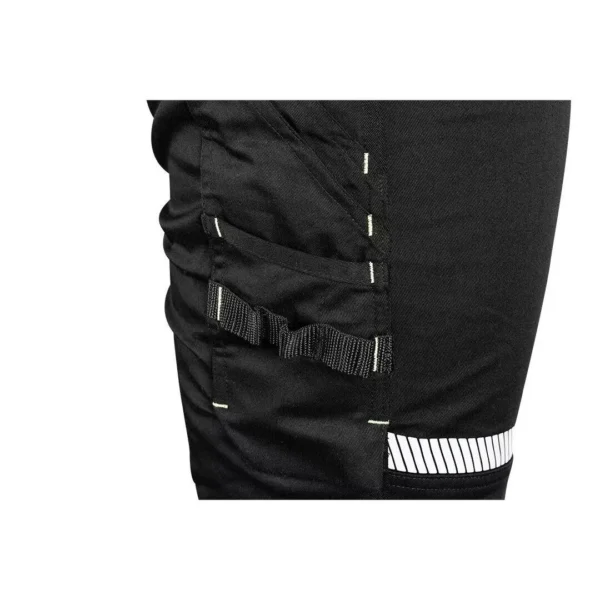 Pantaloni de lucru, reflectorizanti, negru si galben, model Hi-Vis, marimea XL/54, NEO - imagine 5