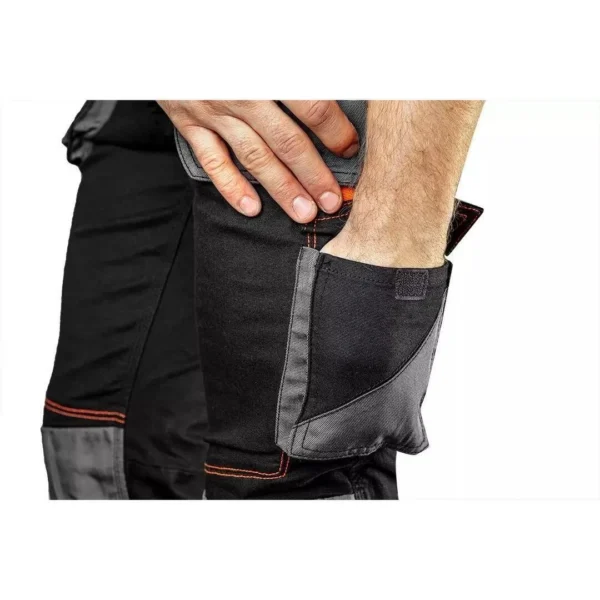 Pantaloni de lucru slim fit, cu curea, model HD, marimea M/50, NEO - imagine 3