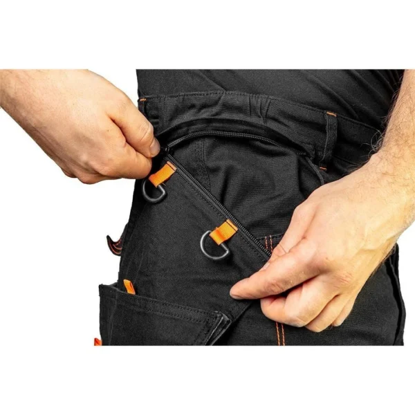 Pantaloni de lucru slim fit, buzunare detasabile, model HD, marimea M/50, NEO - imagine 5