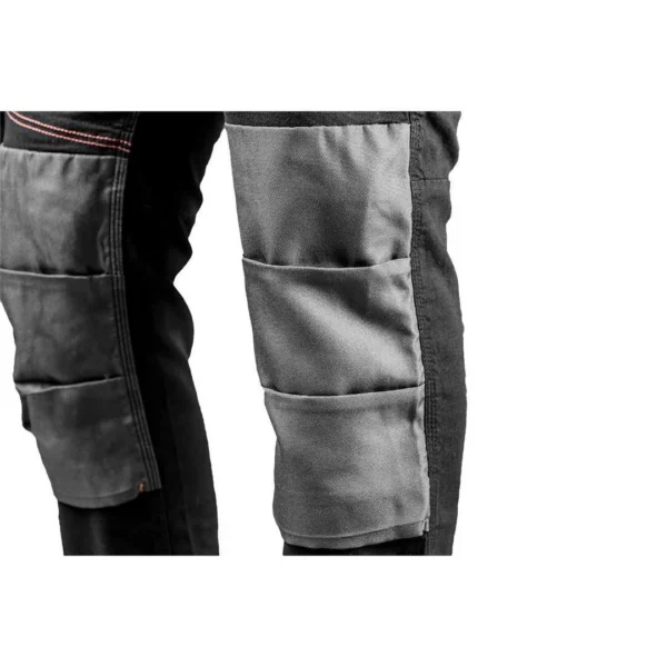 Pantaloni de lucru slim fit, buzunare detasabile, model HD, marimea M/50, NEO - imagine 2