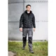 Pantaloni de lucru, bumbac, poliester, intariri genunchi, model Mix&Match, gri, marimea S/48, NEO - imagine 12