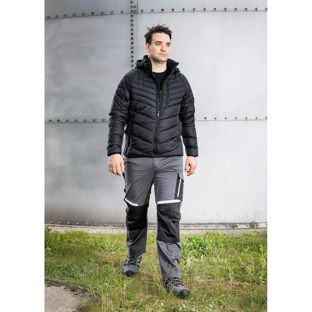 Pantaloni de lucru, bumbac, poliester, intariri genunchi, model Mix&Match, gri, marimea XL/54, NEO 1 Pantaloni de lucru, bumbac, poliester, intariri genunchi, model Mix&Match, gri, marimea XL/54, NEO